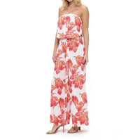 Ariella - Belted Tube Jumpsuit