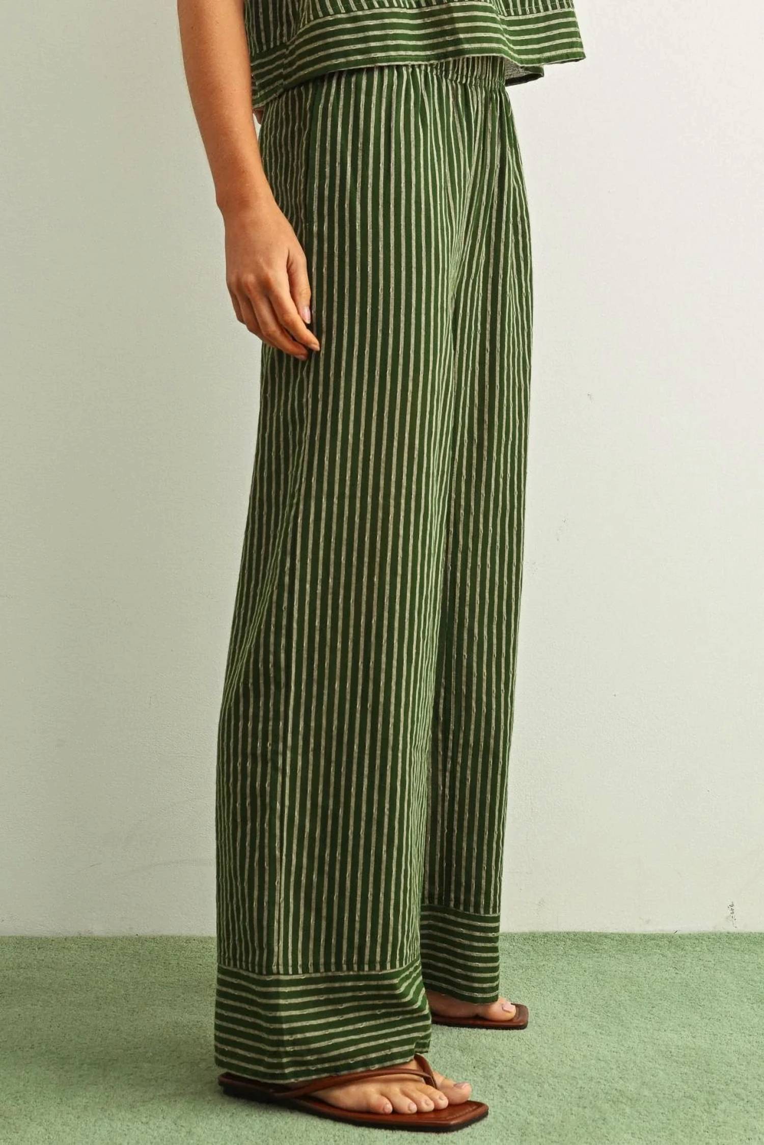 Miou Muse - Market Stripe Pants