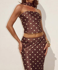 Runaway The Label - Blaine Polka Dot Top
