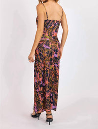 Sage The Label - Butterfly Kiss High Slit Maxi Slip Dress