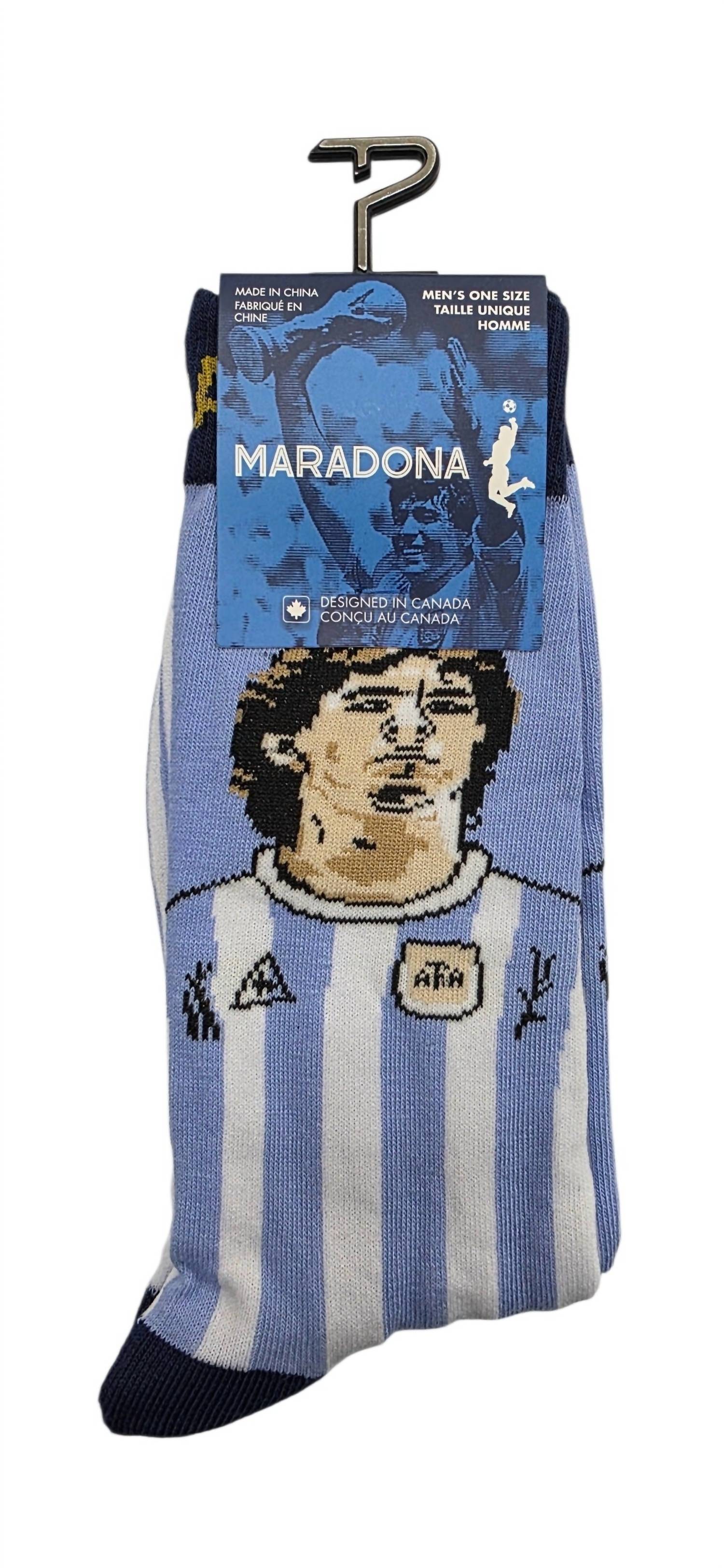 Perri’S Socks - Women's Diego Maradona Uniform Crew Socks