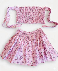Theme - Girl's Mini Rose Skirt Set