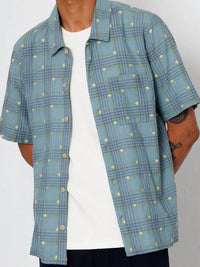 Folk - Gabe Jacquard Floral Shirt