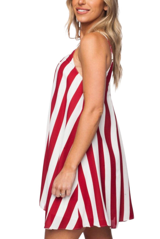 Buddylove - BONITA CRIMSON STRIPE