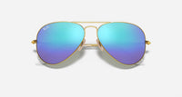 Ray Ban - Men's Rb3025 Original Aviator Flash Lenses Sunglasses