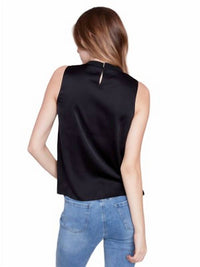 Charlie B - SATIN SLEEVELESS TOP