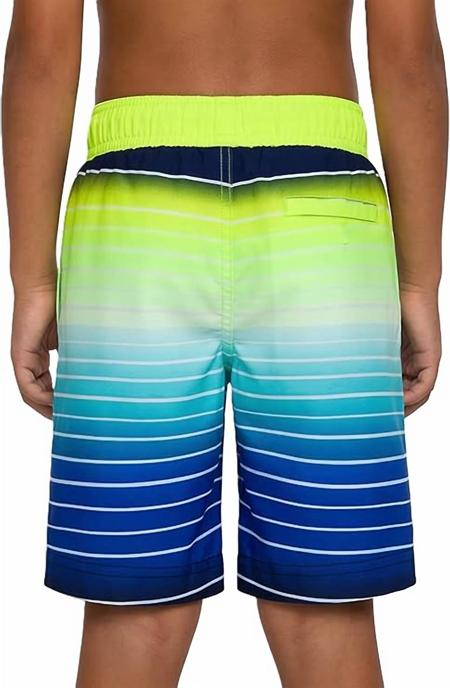 Rokka&Rolla Boy's Swim Trunks in blue green - kids' item - view 4