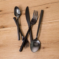 Arezzo - Brushed Flatware Set – 20 Pieces