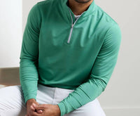 Peter Millar - Perth Mélange Quarter Zip Pullover