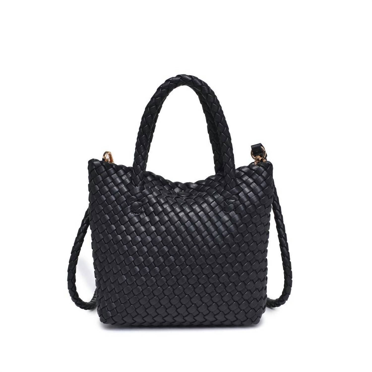 Moda Luxe - Women's Leanna Woven Crossbody Bag
