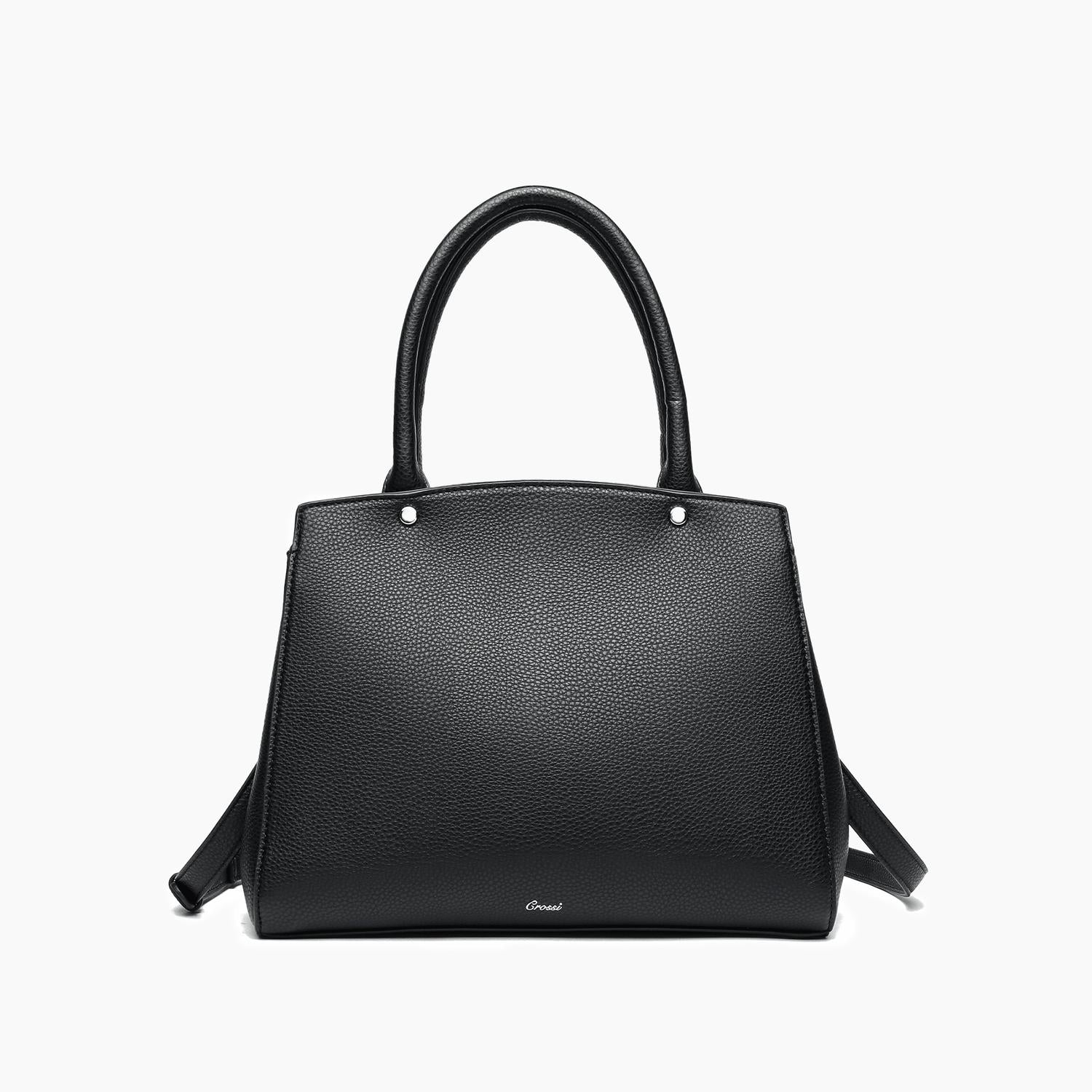 Like Dreams - Women's Poppy Bowtie Top Handle Satchel Bag