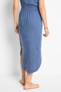 Nic + Zoe - Rumba Linen Dip Skirt