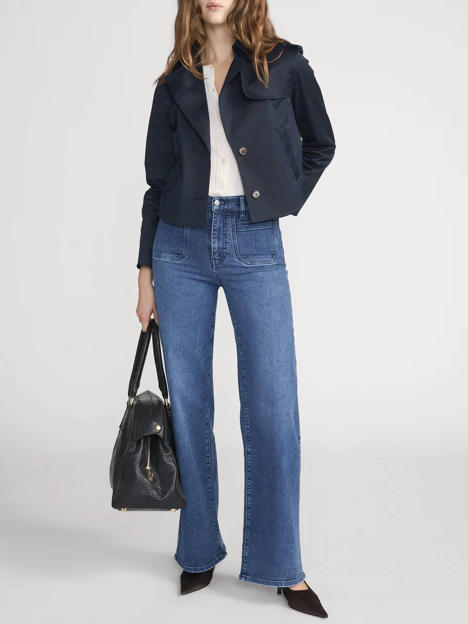 Frame - Le Slim Palazzo Modernist Jean