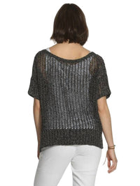 Lattice Scoop Neck Top