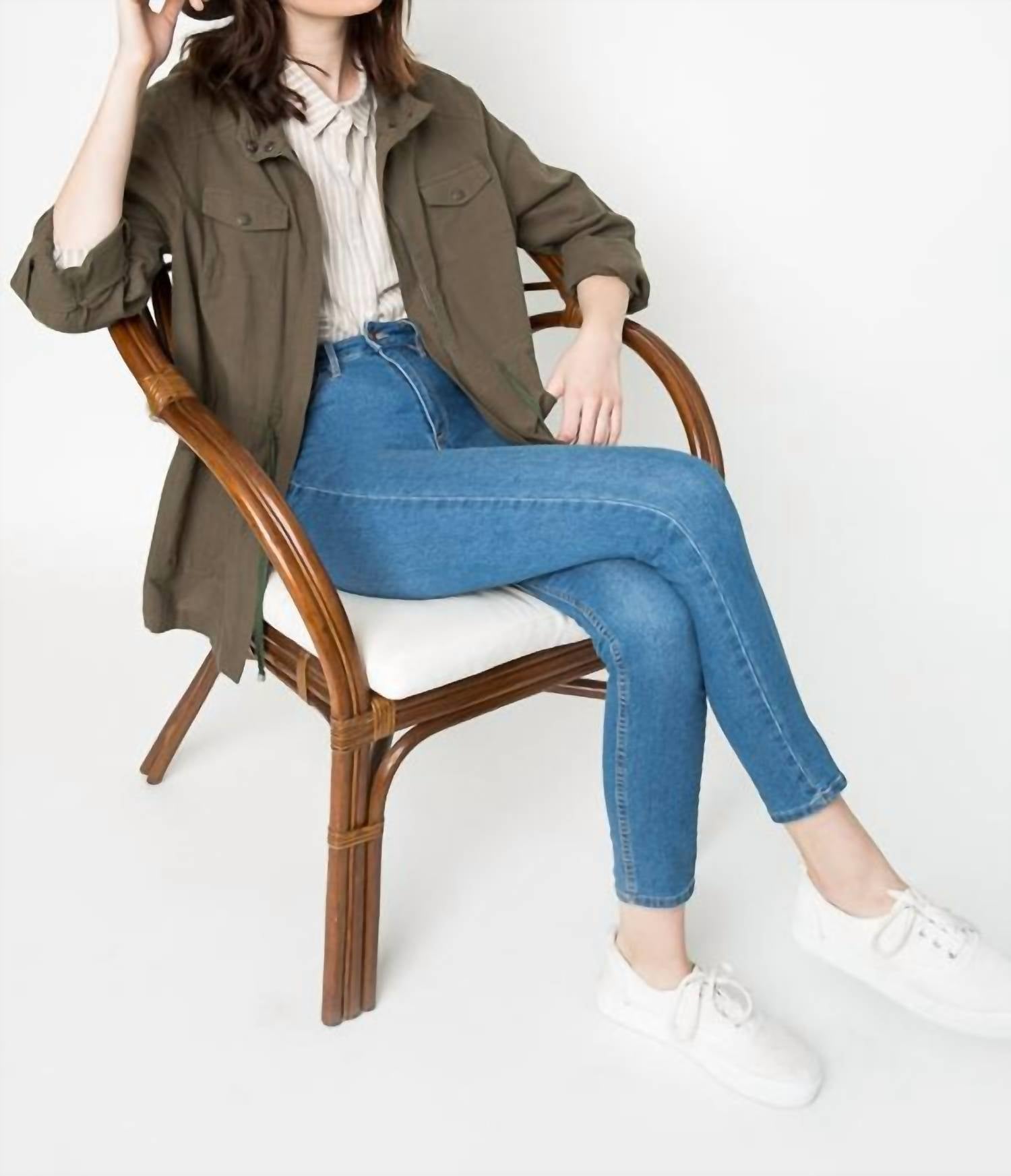 Hayden La - Lightweight Hooded Cargo Jacket