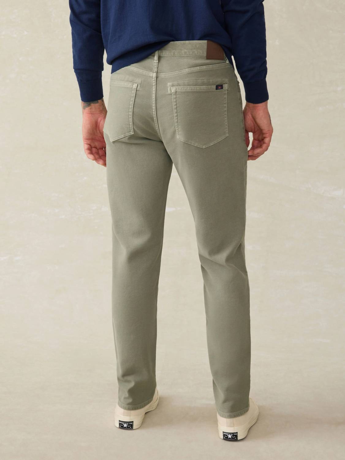 Faherty - Stretch Terry 5-pocket Pant