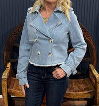 Kut From The Kloth - Double Breast Denim Jacket