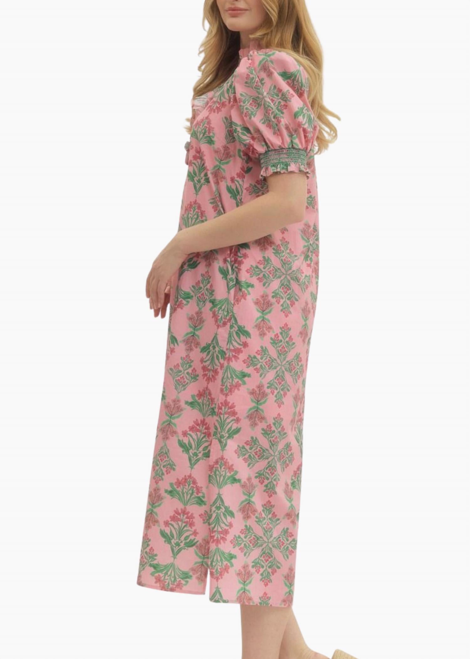 Entro - Floral Maxi Dress