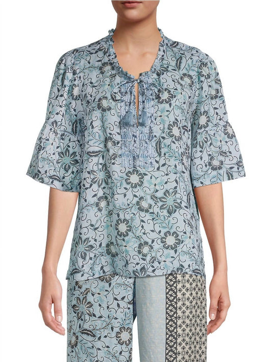 Johnny Was - Marrakesh Embroidered Peasant Top