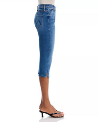 Mother - Stunner Bunny Snip High Rise Cropped Jeans