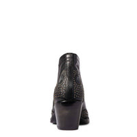 ARIAT Women's Dixon Studded Wingtip Western Bootie in true black - women's shoe - view 5