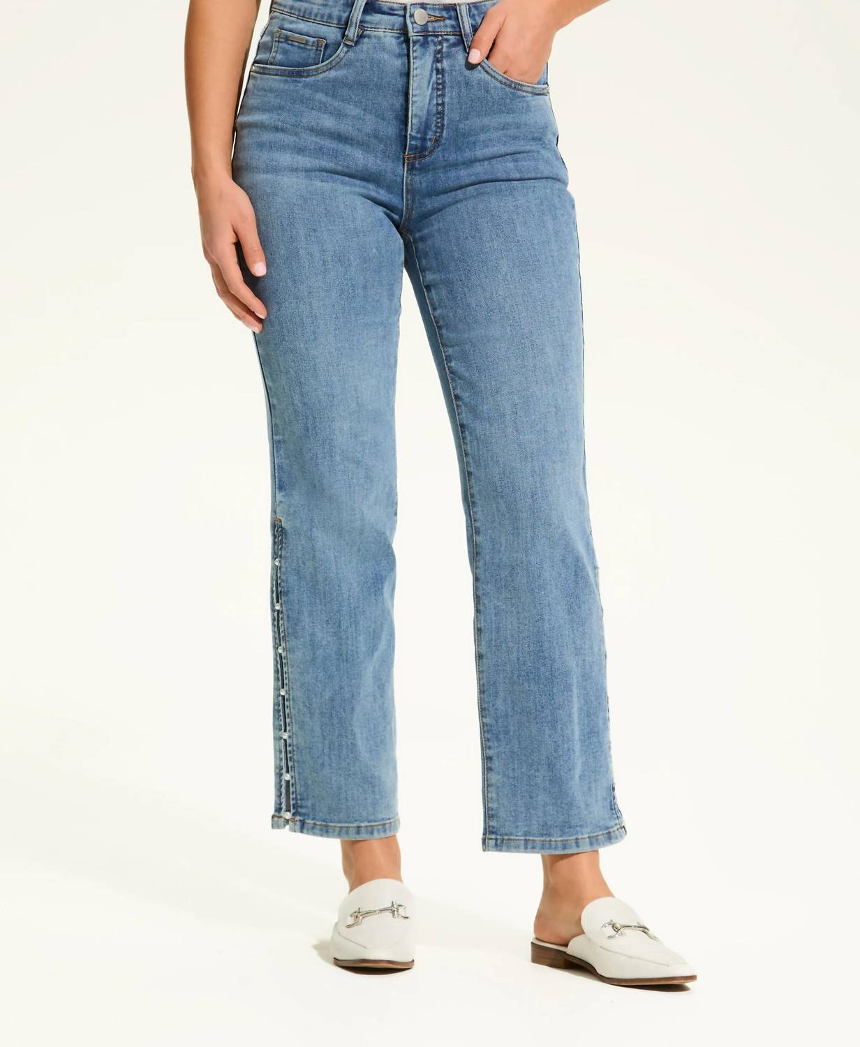 Fdj - Suzanne Straight Ankle Denim Jeans