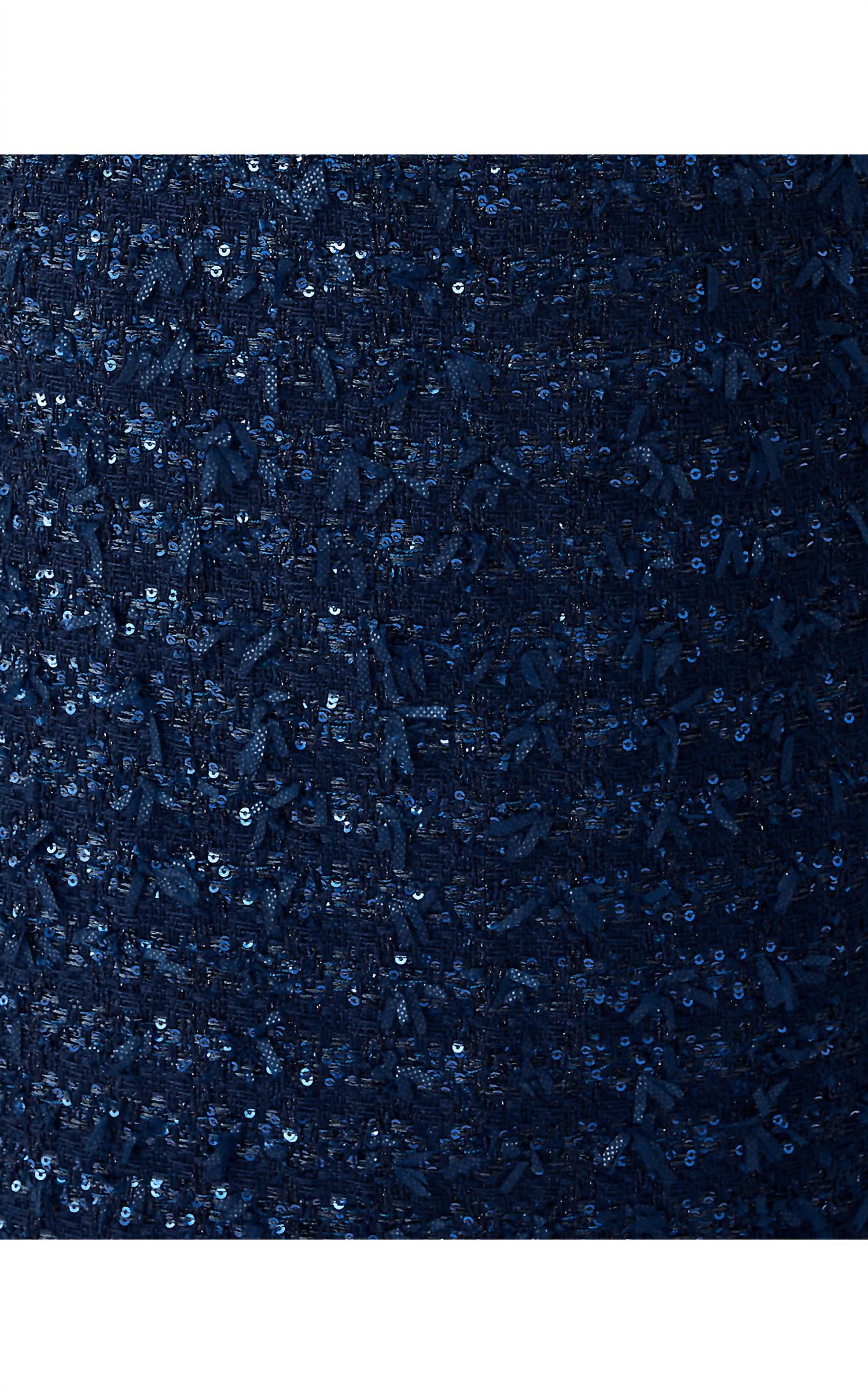 Lilly Pulitzer Neoma Jacket in low tide navy after party lurex boucle - women's jacket - view 6