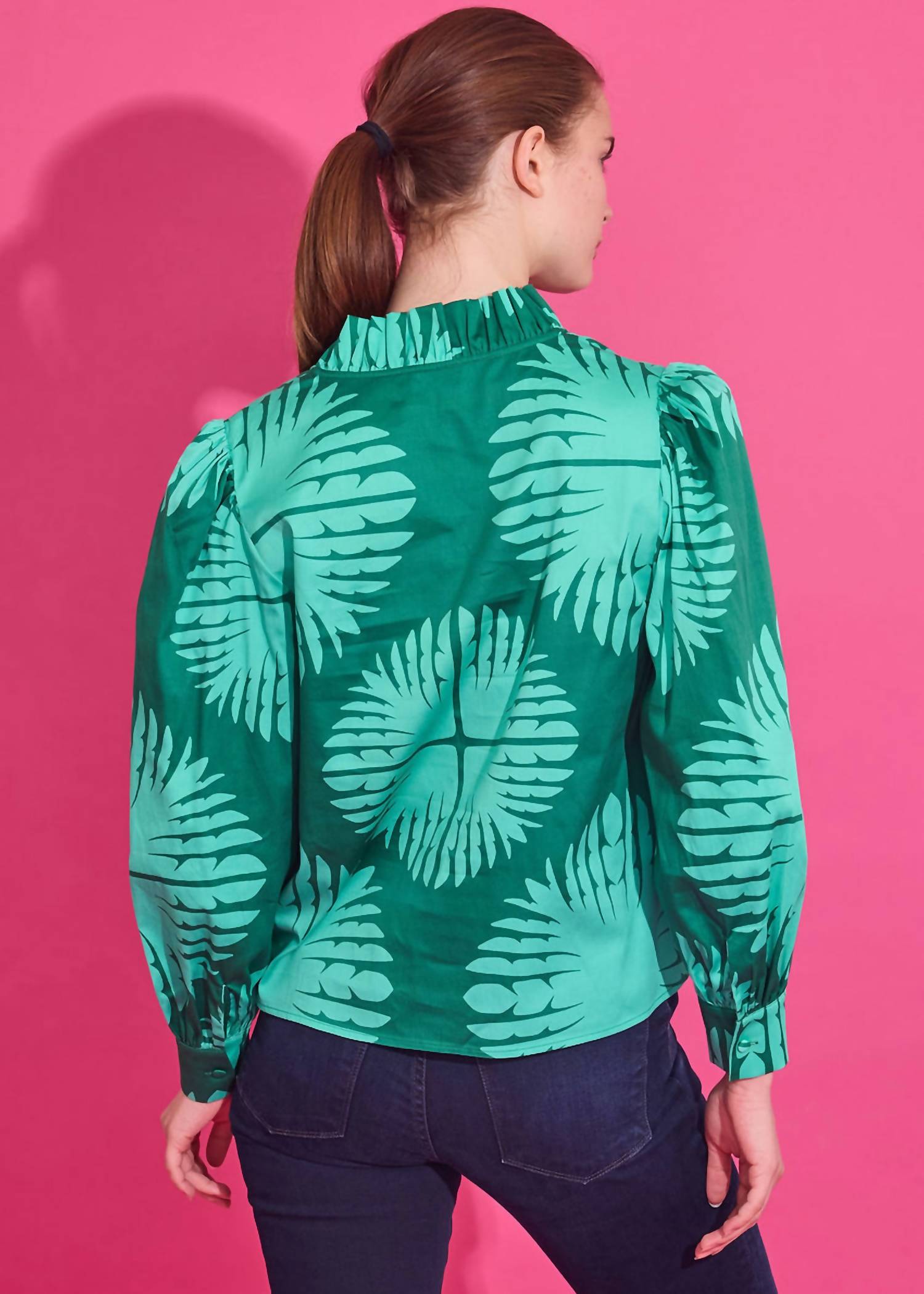 Alden Adair - Palm Royal Phoebe Top