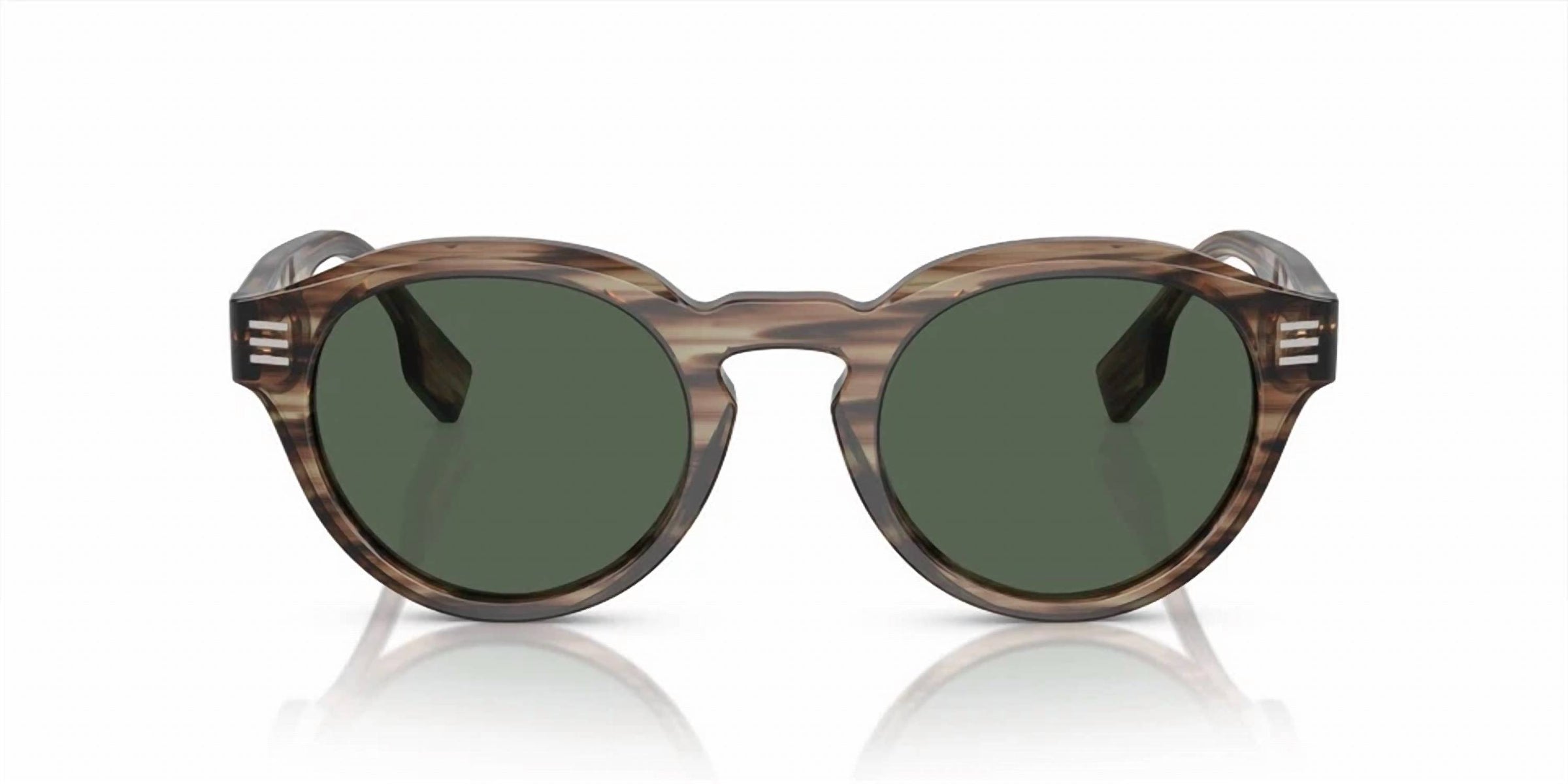 Burberry - Round Non Polarized Sunglasses - Be4404 4098 - 71