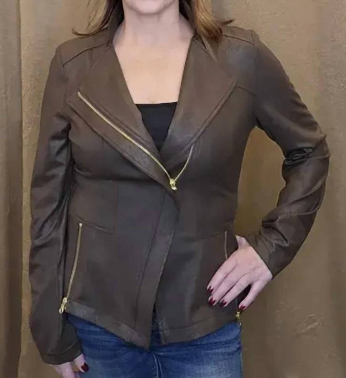 Clara Sunwoo - Liquid Leather Jacket