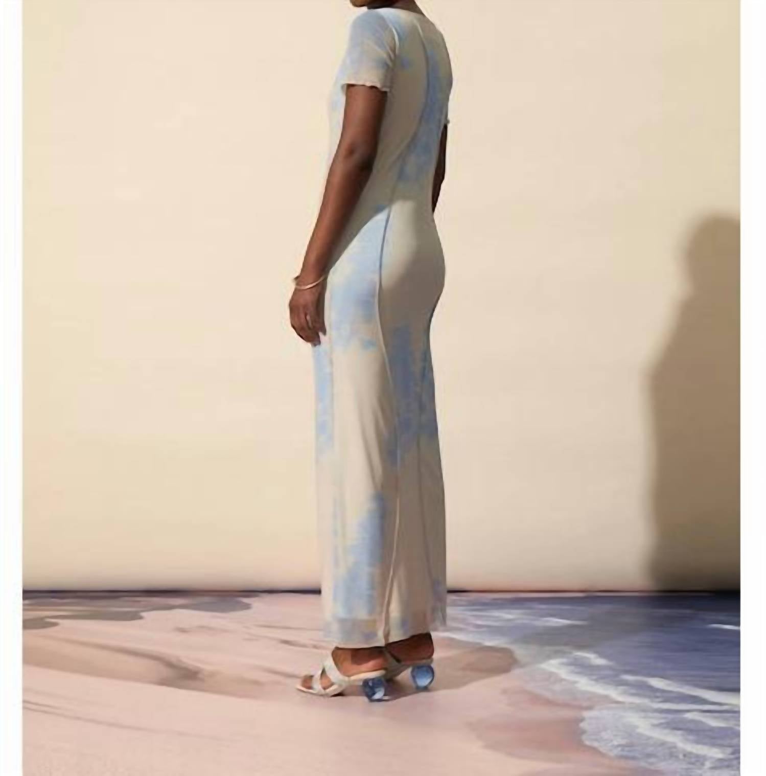 Fete Imperiale - Hemera Short Sleeves Long Dress