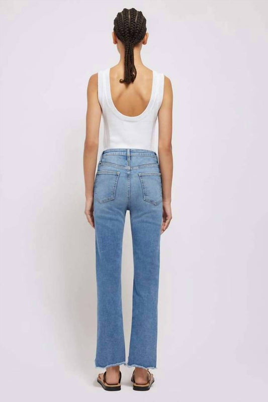 Simkhai - River High Rise Straight Crop Jeans