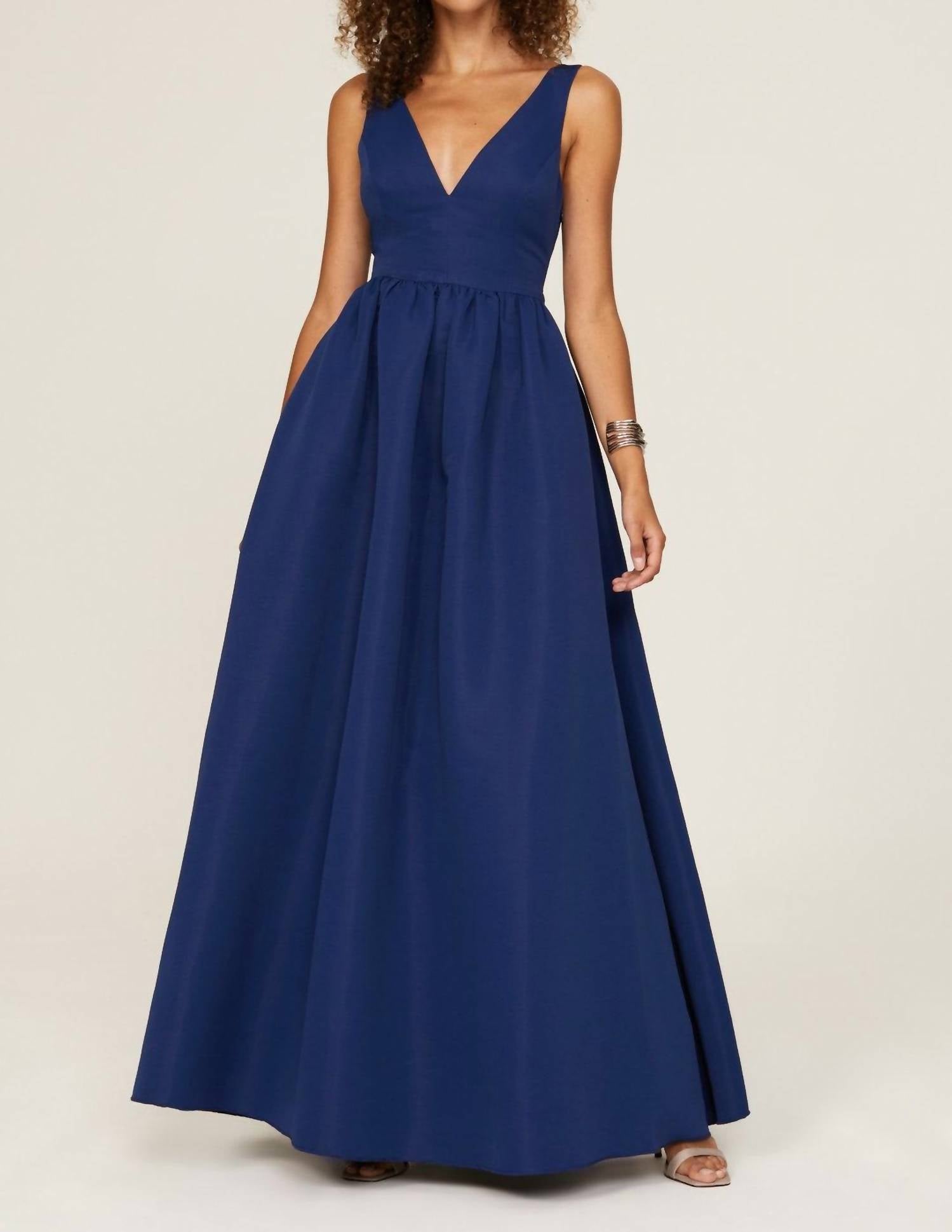 Sachin & Babi - Katrina V Neck Gown