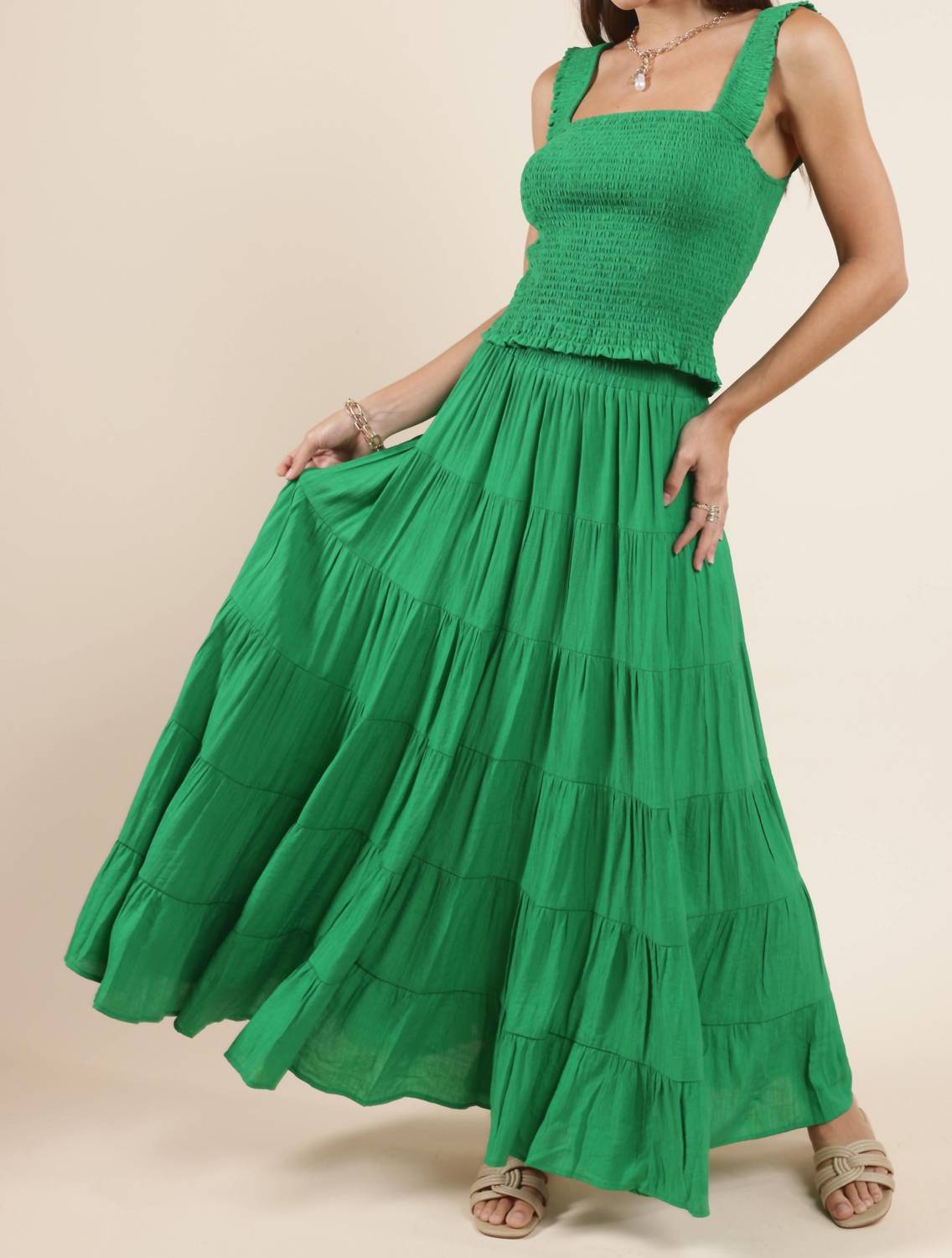 Sadie & Sage - Socialize 2 Way Maxi Skirt