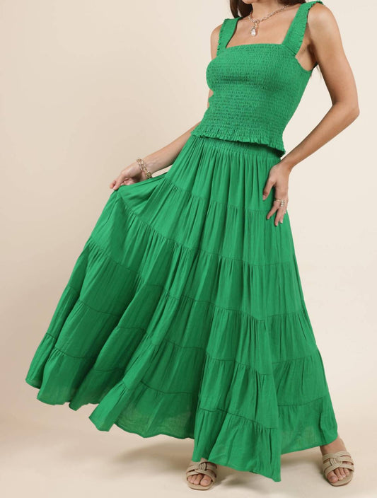 Sadie & Sage - Socialize 2 Way Maxi Skirt