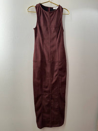 Klesis - Women's Kendra Suede Midi Dress