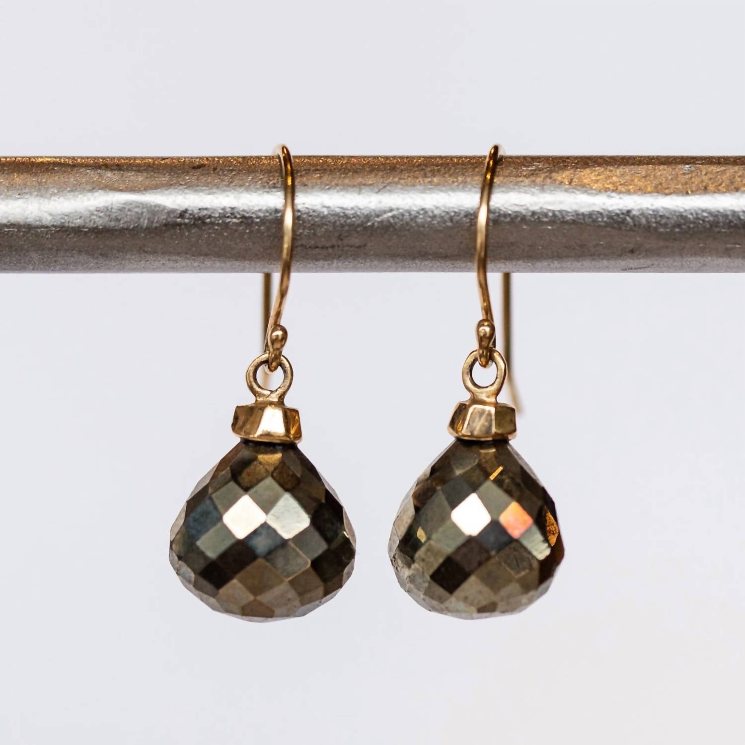 Jamie Joseph - Women's 14k Pyrite Earrings