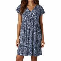 Keren Hart - V-neck Floral Mini Dress