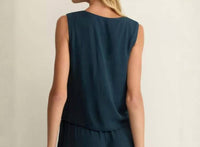 Z Supply - Charli Cropped Linen Tank