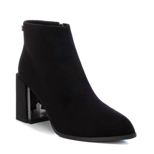 Xti - Women's Suede Dress Booties