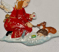 Wilhelm Schweizer - Caregiver Nurse Angel Ornament