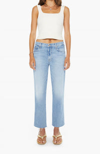 Mother - Mid Rise Rambler Zip Jeans