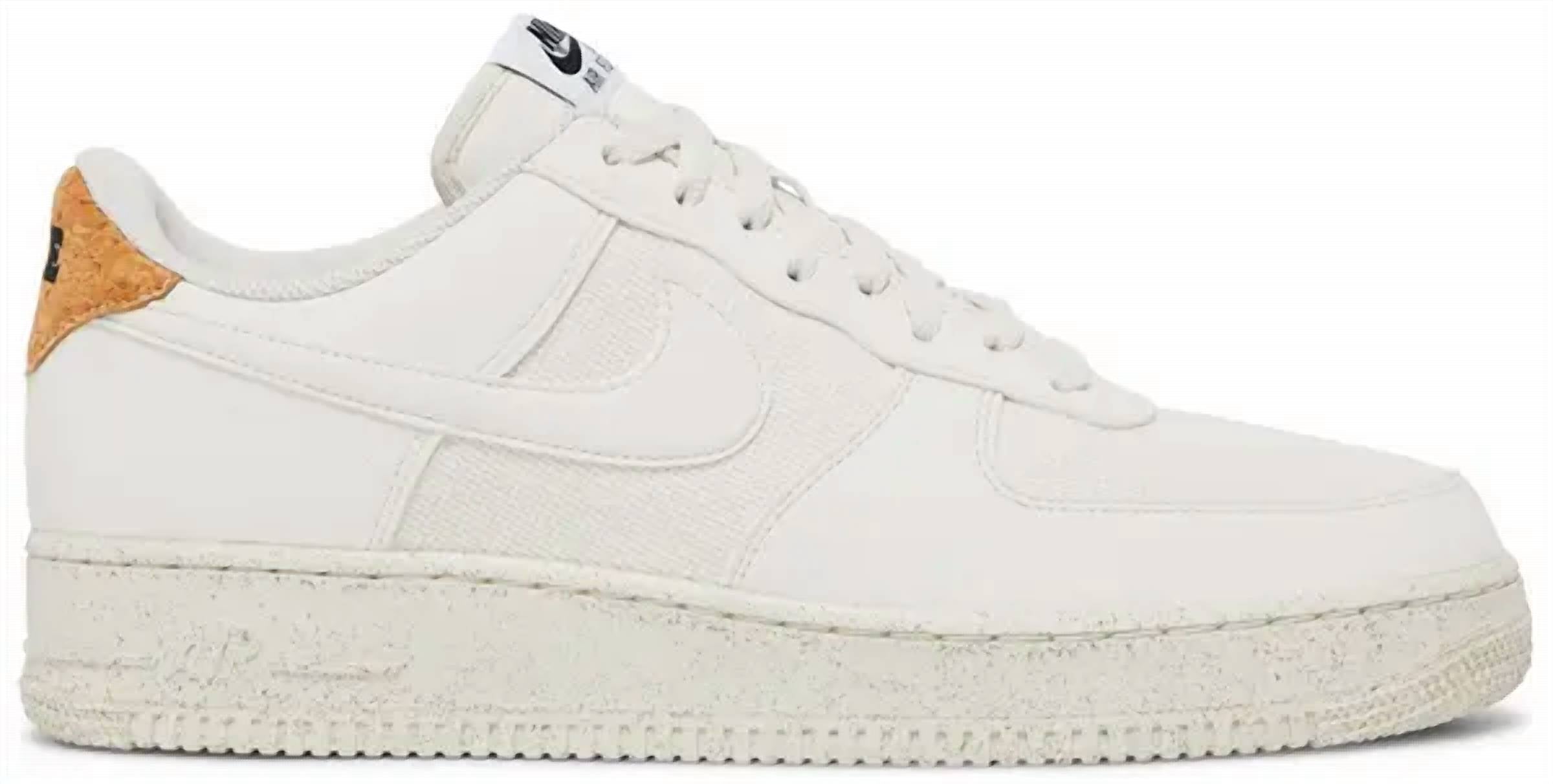 NIKE Men’s Air Force 1 Low Next Nature Sneaker in white cream - men's sneaker - detail view
