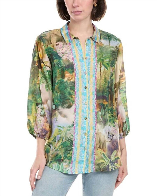 Johnny Was - ISOLAH BUTTON DOWN