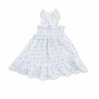 Angel Dear - Lovely Lemons Smocked Ruffle Sundress
