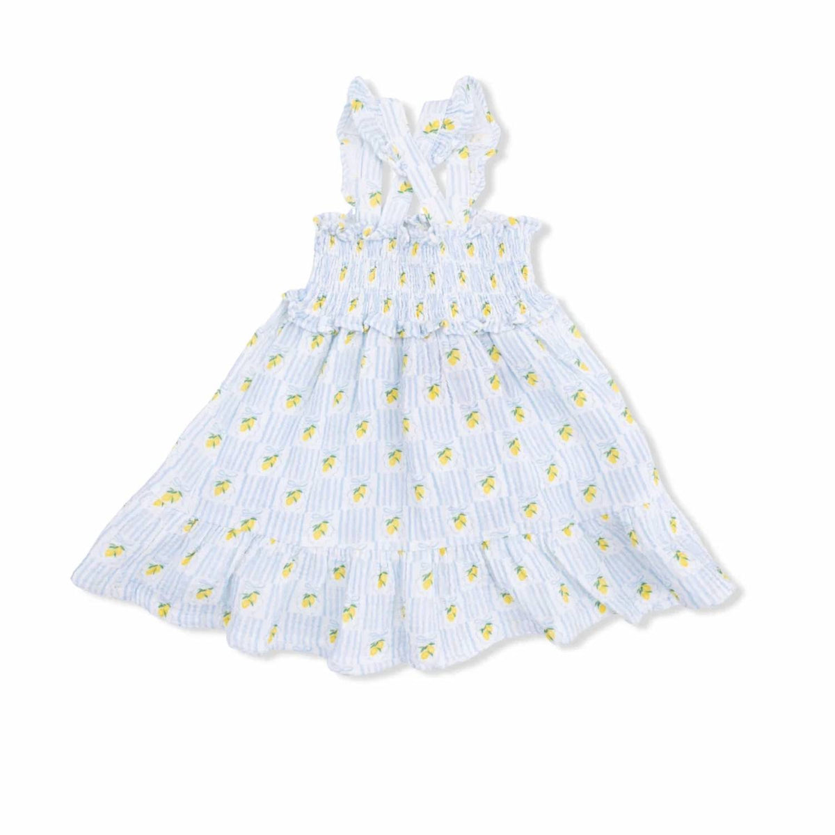 Angel Dear - Lovely Lemons Smocked Ruffle Sundress