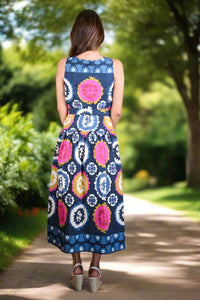 Zenara - Belted Tank Dress