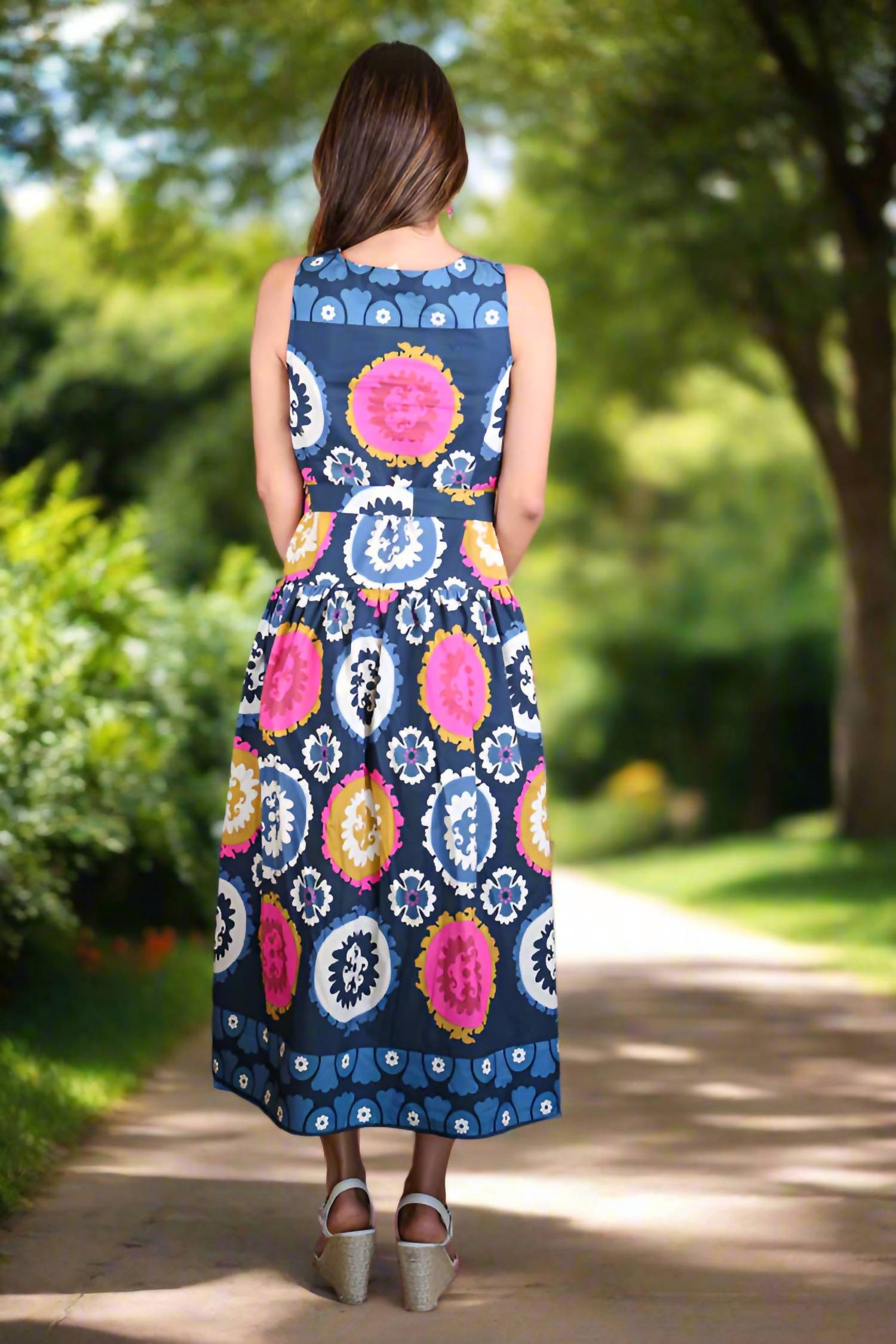 Zenara - Belted Tank Dress