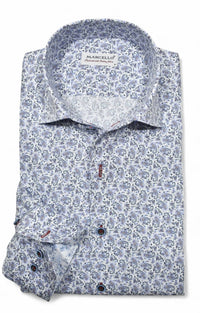 Marcello - Men's Soho Paisley Sport Shirt
