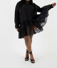 Sante Grace - Poly Chiffon Tunic Dress